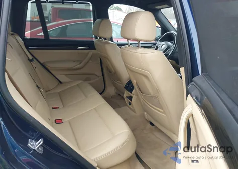 2013 BMW X3 xDrive35I z USA, uszkodzony, nr VIN 5UXWX7C52DL981697